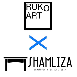 RukoArt and Shamliza collaboration Logos