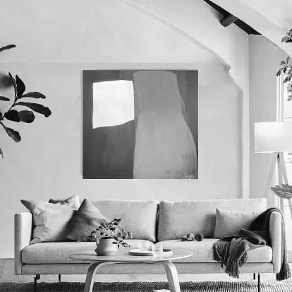 A picture in a room from the Emotional Shapes collection