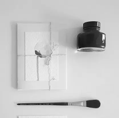 painting with ink